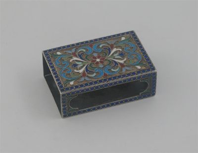 Appraisal: A late th early th century Russian silvergilt and cloisonne