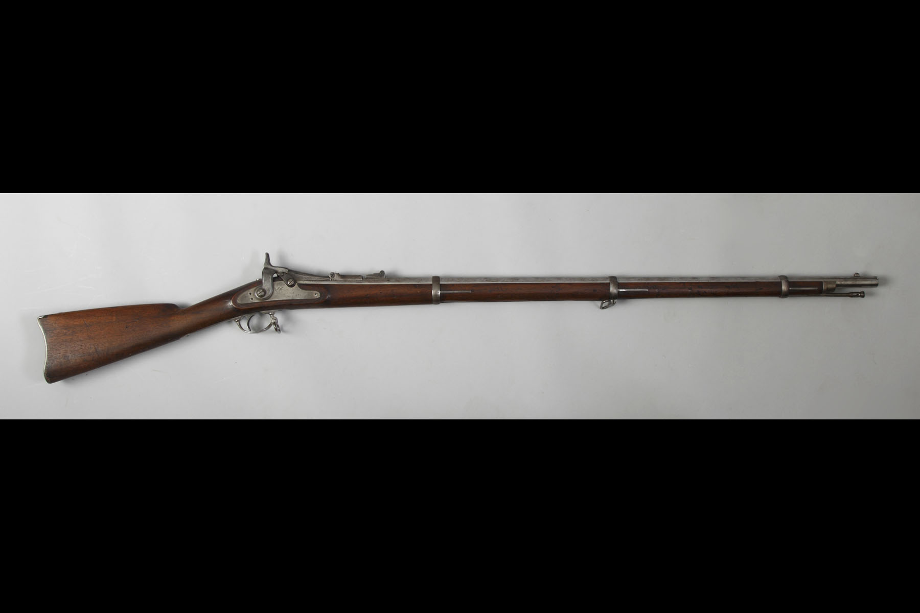 Appraisal: Springfield Long Gun barrel Inspector's mark Original bayonette Original condition