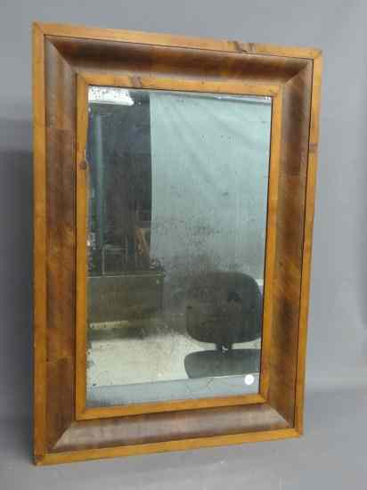 Appraisal: th c ogee mirror '' x ''