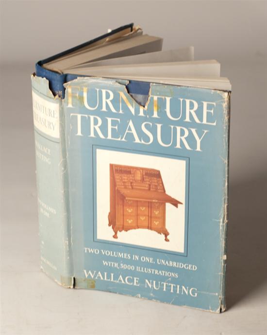 Appraisal: Wallace Nutting Furniture Treasury publisher The Macmillan Company dustjacket some