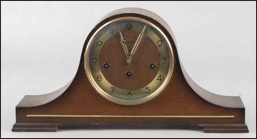 Appraisal: GERMAN LINDEN BLACK FOREST MANTLE CLOCK H '' W ''