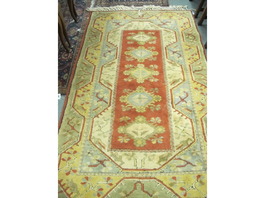 Appraisal: Turkish 'Milas' floor rug