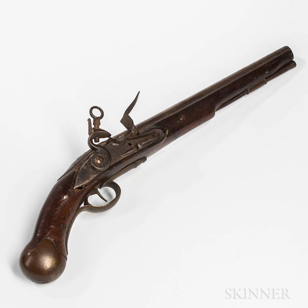 Appraisal: British Sea Service Pistol Owned by Major General Benjamin Lincoln