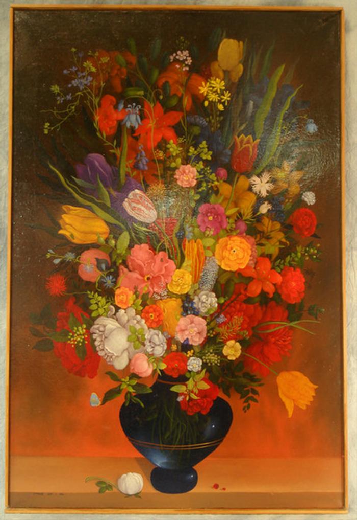 Appraisal: Charles Jay American th c o c Floral Still Life