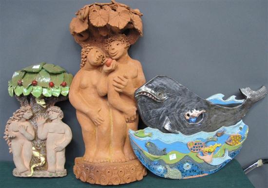 Appraisal: GROUP LOT OF SCULPTURE BY HUBBARD PRUDENCE Sold with and