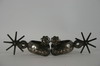 Appraisal: SPURS - Pair of th C Mexican riding spurs finely