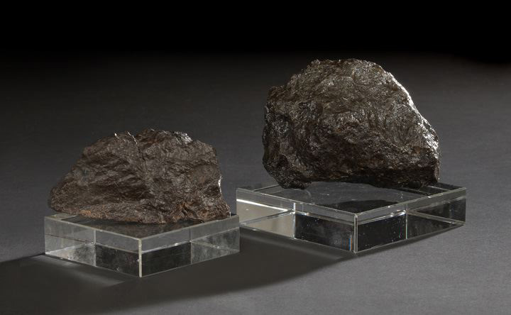 Appraisal: Fine Museum Quality Meteorite Specimen a beautiful large specimen classified