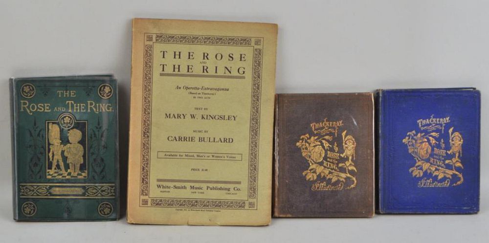 Appraisal: W M Thackeray The Rose and The Ring Editions Collector's