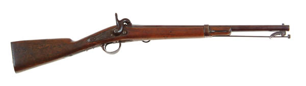 Appraisal: ALTERED BELGIAN MUSKET WITH CONFEDERATE MARKINGS Cal part oct bbl