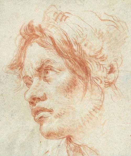 Appraisal: TIEPOLO GIAMBATTISTA Venice - Madrid Head of a man turned