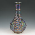 Appraisal: Imperial Glass grape carnival decanter Marked with Imperial Glass trademark