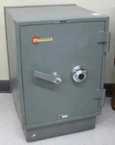 Appraisal: SMALL FLOOR SAFE Mosler Safe Company for retailer Murray Safe