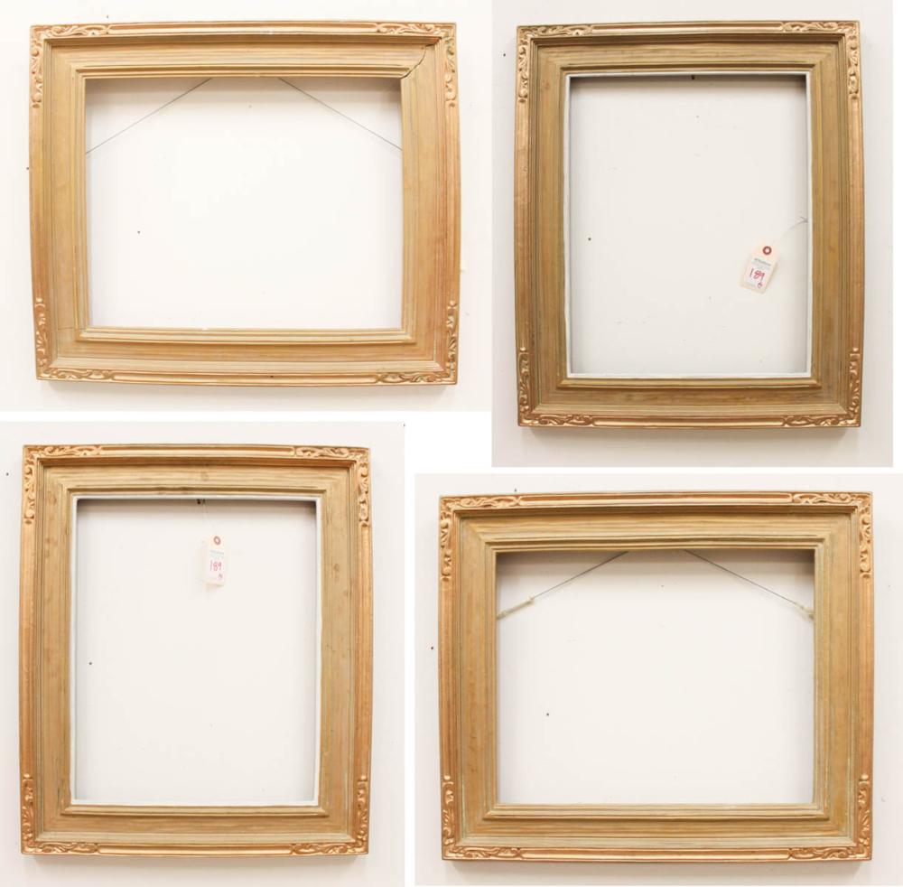 Appraisal: FOUR GILT FRAMES BY ROBERT MOORE KULICKE New York Philadelphia