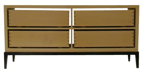 Appraisal: Christian Liaigre French b design for Holly Hunt console cabinet