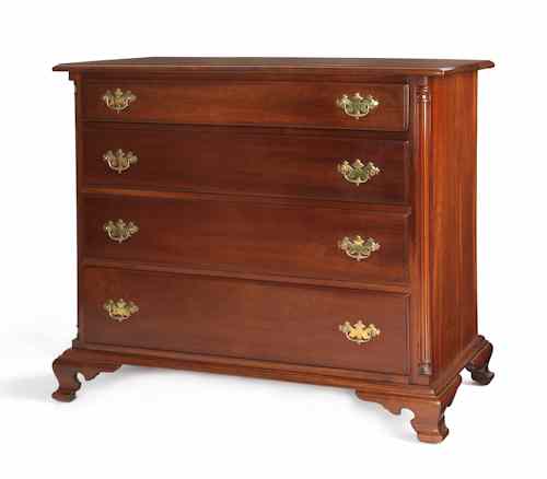 Appraisal: Two Stickley cherry chests of drawers h w and h