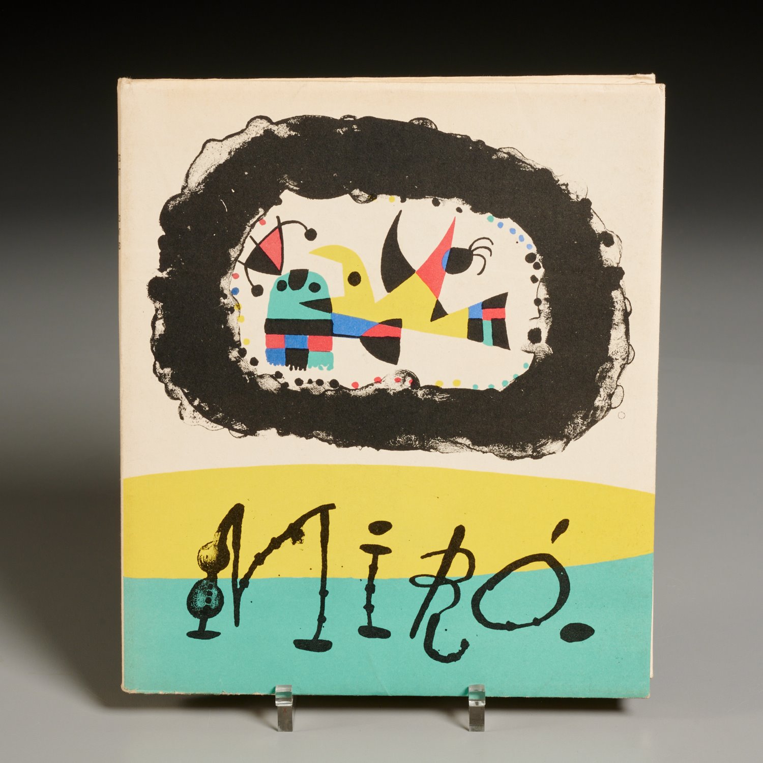 Appraisal: JAQUES PREVERT JOAN MIRO WITH LITHOGRAPHS Jaques Prevert G Ribemont-Dessaignes