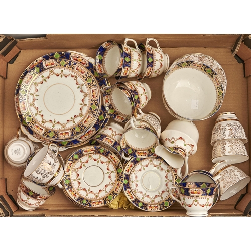 Appraisal: A Staffordshire Japan pattern bone china tea service c etc