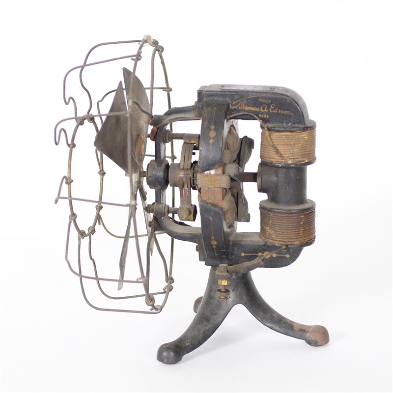 Appraisal: Early Thomas A Edison Electric Fan Serial Number Bi-polar appears