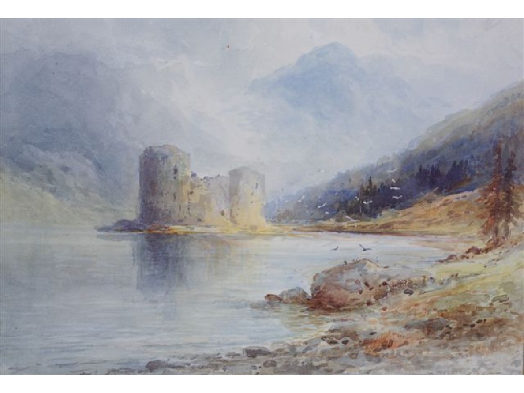 Appraisal: SCOTTISH SCHOOL th th CENTURY LOCH AN EILEAN CASTLE AND