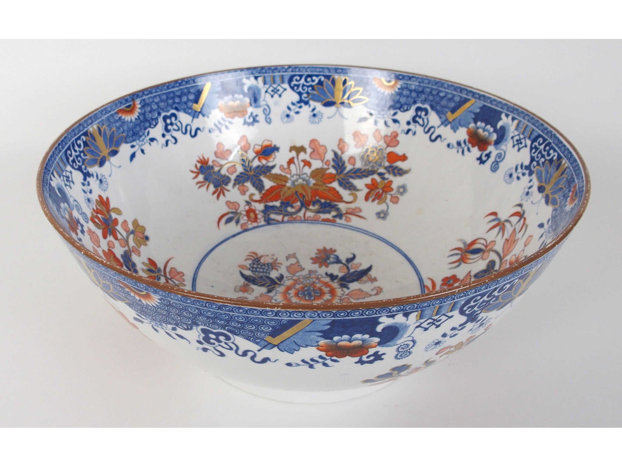 Appraisal: A Spode Imari-style porcelain bowlmarked Spode to underside cm high