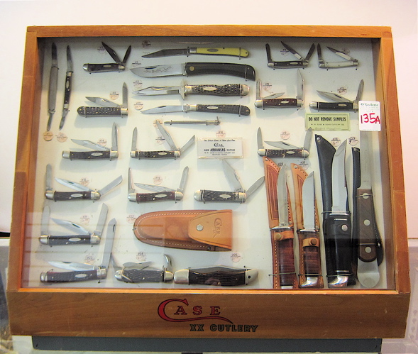 Appraisal: W R CASE AND SONS CUTLERY CO STORE KNIFE DISPLAY