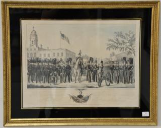 Appraisal: After F J Fritsch print th Regiment Jefferson Guards New