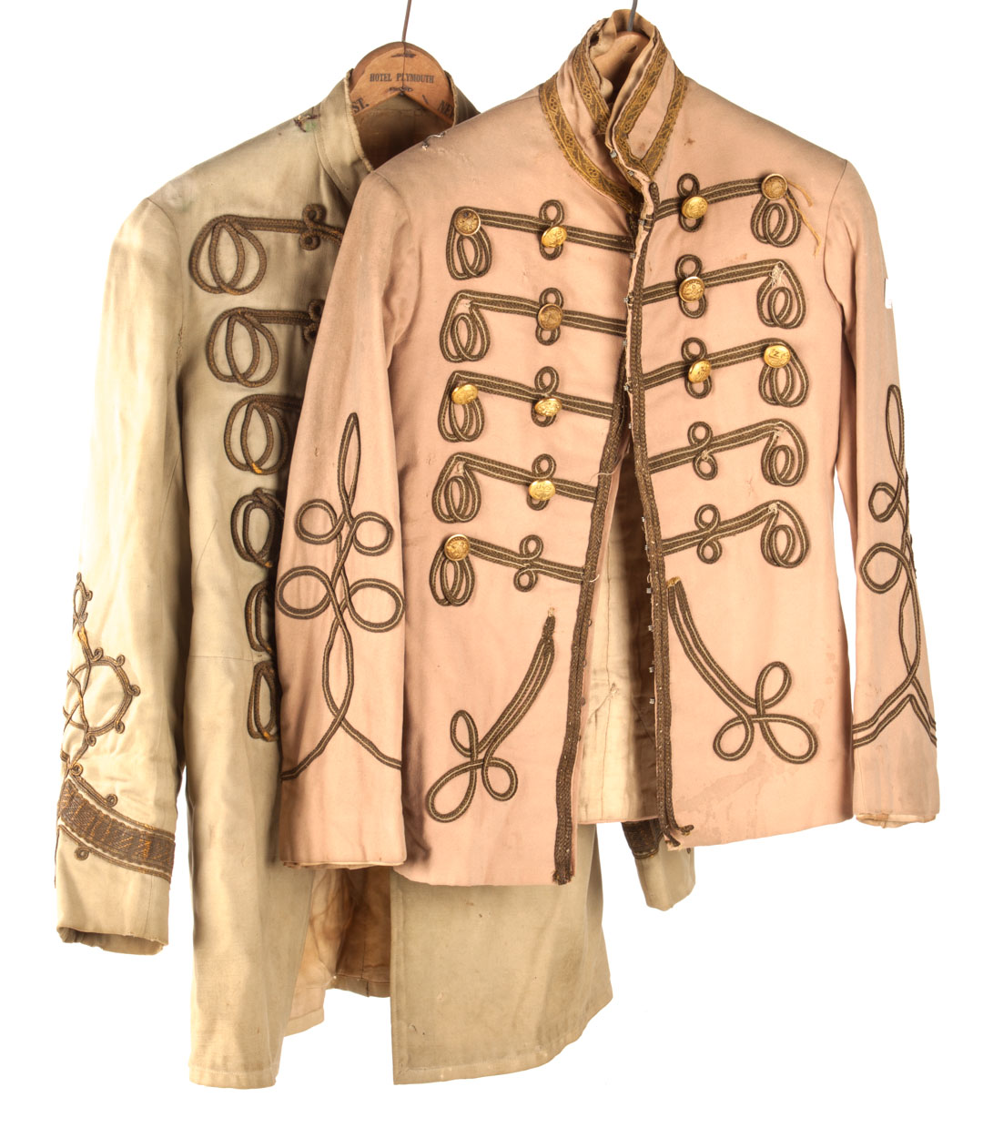 Appraisal: Two American military band jackets early th century