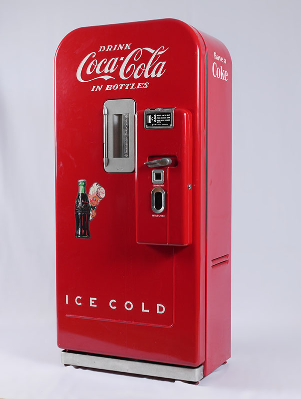 Appraisal: NICELY RESTORED COCA COLA VENDO MACHINE Circa 's serial number