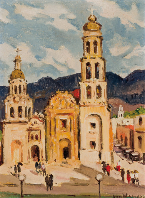 Appraisal: GUY CARLETON WIGGINS American - Afternoon in Mexico oil on