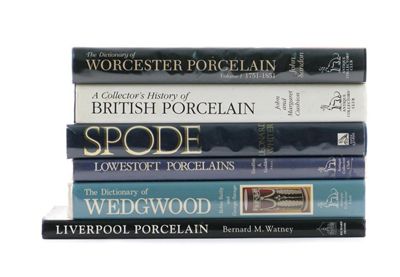 Appraisal: Literature seventeen reference books relating to British and European ceramics