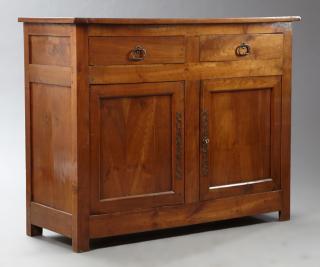 Appraisal: French Louis Philippe Carved Cherry Sideboard mid th c the