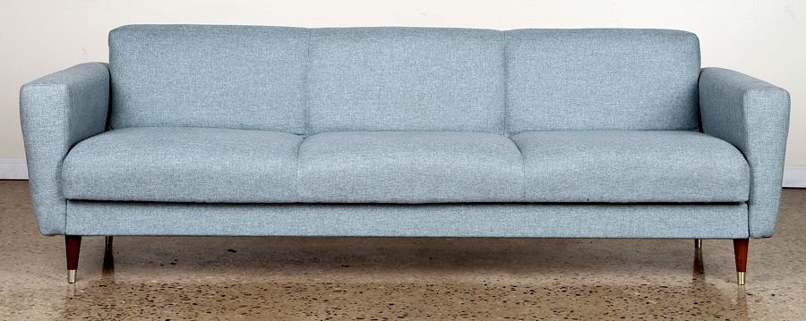 Appraisal: MID CENTURY MODERN DANISH STYLE SOFA C A mid century