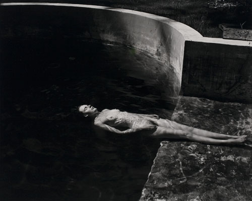 Appraisal: WESTON EDWARD - WESTON COLE - Nude Floating Silver print