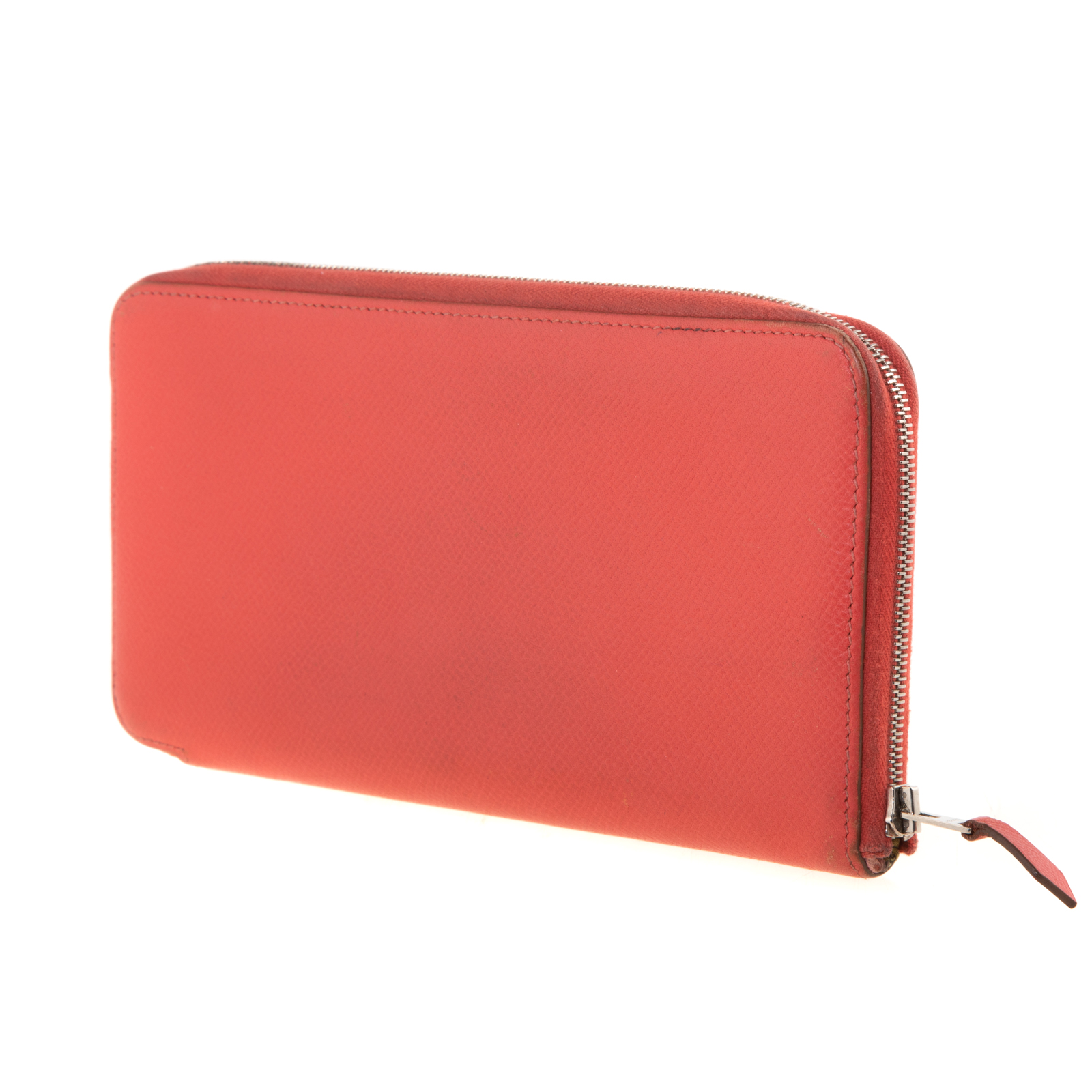 Appraisal: AN HERMES SILK'IN CLASSIC WALLET A Rose Jaipur Epsom leather