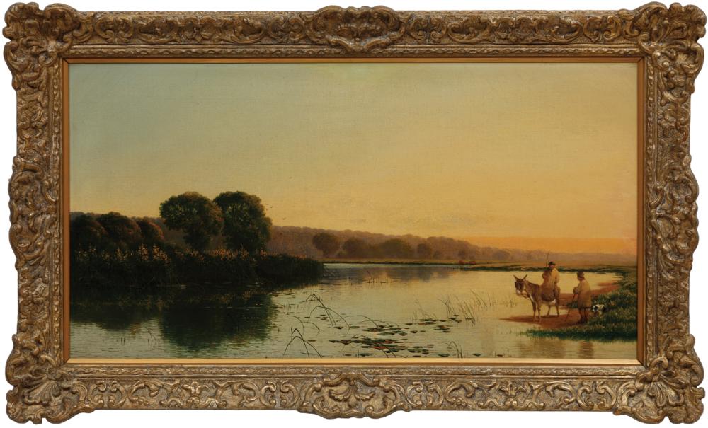 Appraisal: Edwin Henry Boddington Jr British - Shiplake on Thames oil