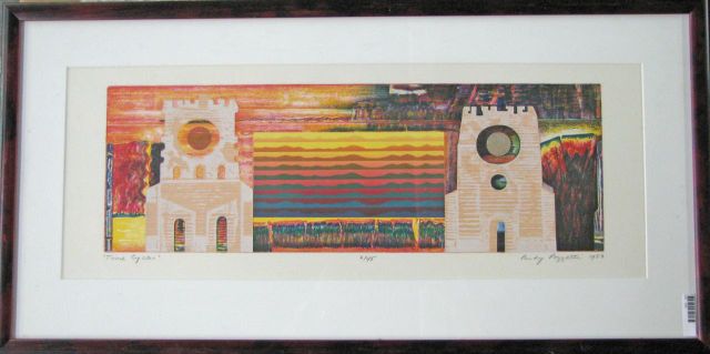 Appraisal: Rudy Pozzatti - IN x color print signed lower right