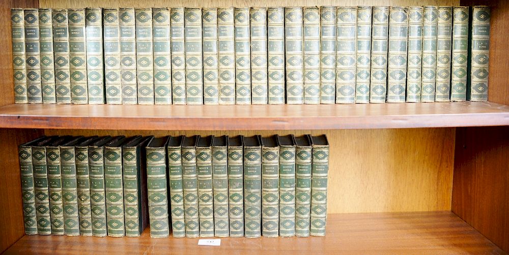 Appraisal: Scotts Novel volumes Provenance Estate of Kenneth Jay Lane Scotts