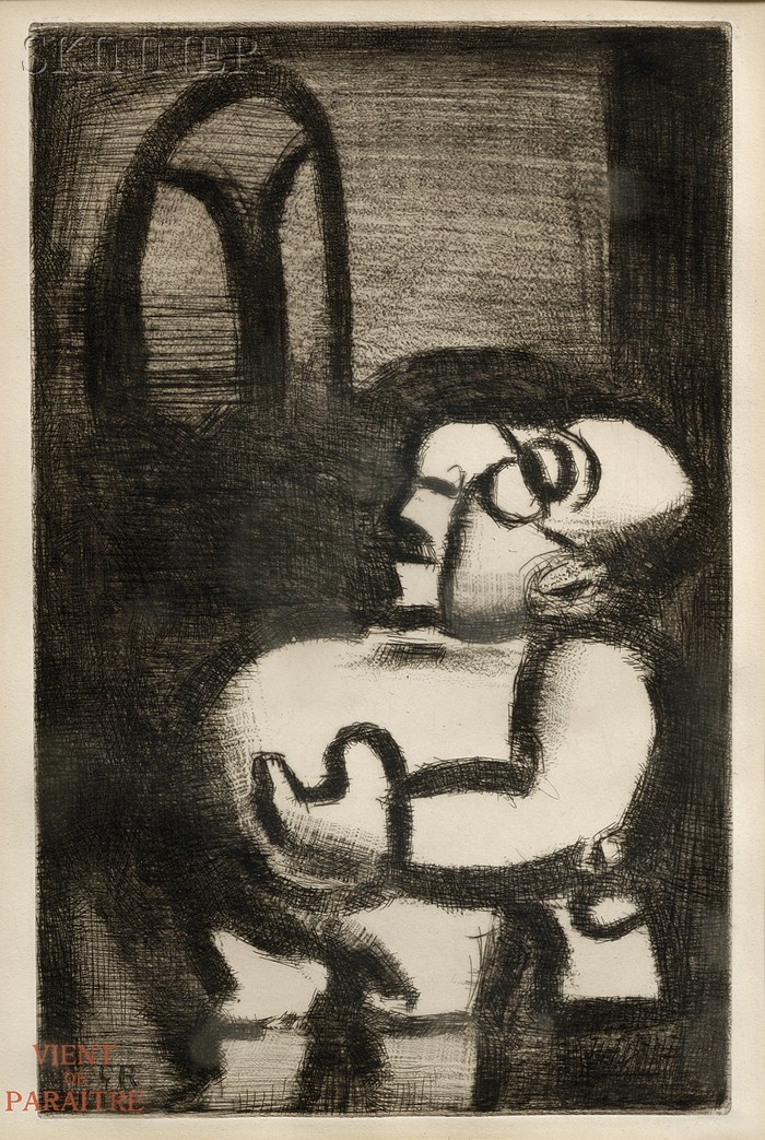 Appraisal: Georges Rouault French - P dagogue from R INCARNATIONS DU