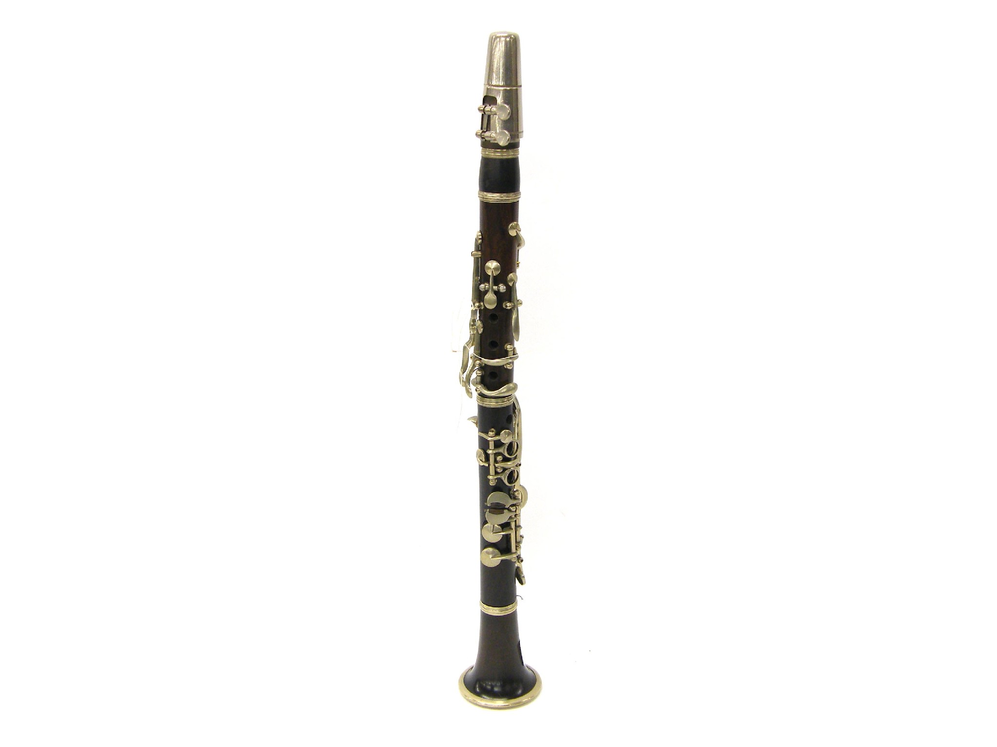 Appraisal: Clarinet by and stamped Huller Kruspe