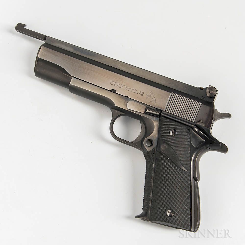 Appraisal: Colt Super Semiautomatic Pistol Accurized by John Giles Shop Odessa