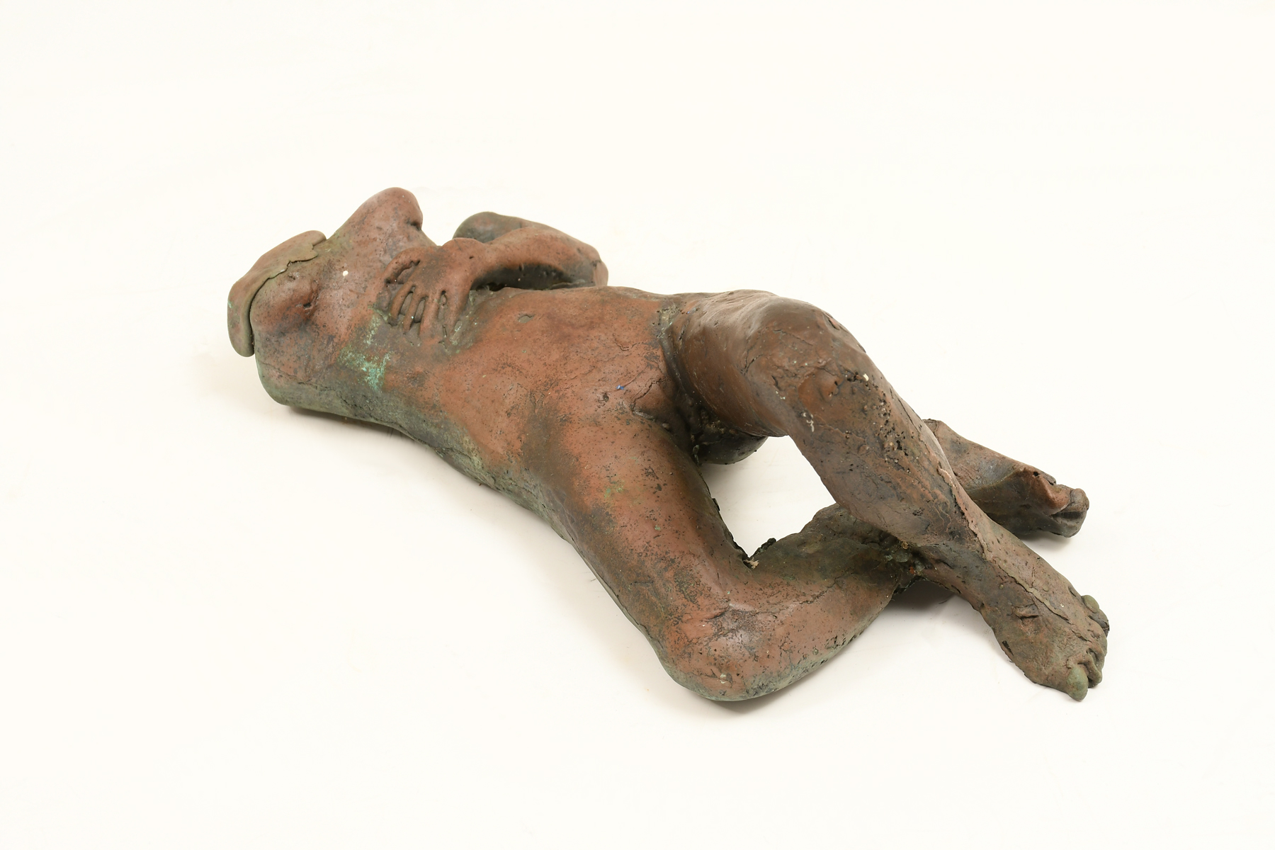 Appraisal: BRONZE NUDE SCULPTURE SIGNED M CHUNG Possibly Mai Chung ''