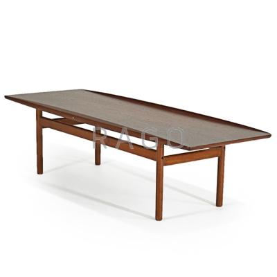 Appraisal: GRETA JALK FRANCE AND SON Teak coffee table Denmark s