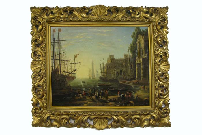 Appraisal: ITALIAN SCHOOL early th century Venice the Grand Canal with