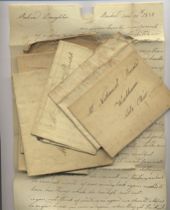 Appraisal: Group of ten letters to early Ohio settlers A group