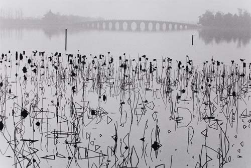 Appraisal: BURRI REN - Lake Kunming Summer Palace Beijing Silver print