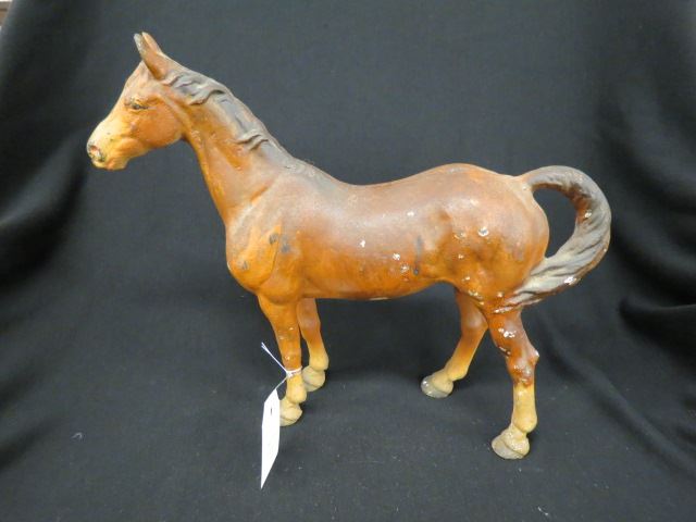 Appraisal: Hubley Cast Iron Figural Horse Doorstop