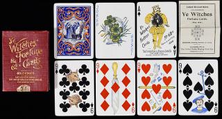 Appraisal: United States Playing Card Co Ye Witches Fortune No x