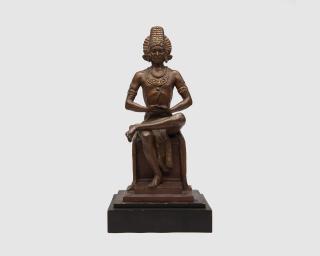 Appraisal: MALVINA HOFFMAN American MALVINA HOFFMAN American - Uday Shankar bronze