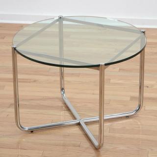 Appraisal: Mies van der Rohe for Knoll MR side table Mies