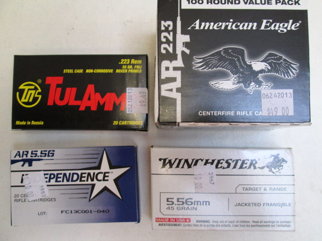 Appraisal: ASSORTED MM AMMUNITION American eagle ct Gr FMJ Tul-Ammo ct